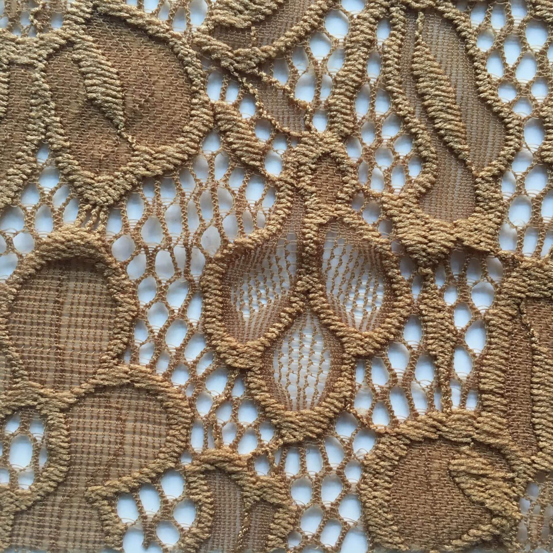 Lace Fabric Cutwork Nylon Warp Knit Wholesale Supplier 12